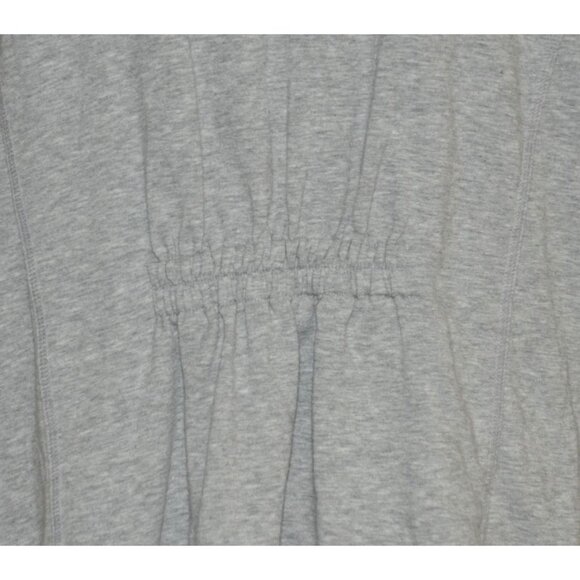 Susan Graver Ladies Gray Cardigan Sweater Size XL Ruched Sleeves Pockets Casual - Picture 7 of 10